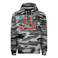 Slate Camo adulting is some bullshit Premium Hoodie - AdoDesignShop