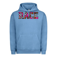 Pigment Pebble Blue race Urban Hoodie - JahusDesignShop