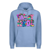 Colony Blue vacay mode Premium Hoodie - AdoDesignShop