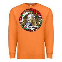 Carrot Christmas Joy To The World Premium Sweatshirt - RanaPortraitStore