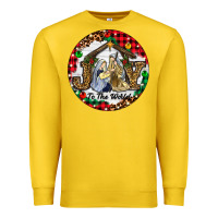 Lemon Christmas Joy To The World Premium Sweatshirt - RanaPortraitStore