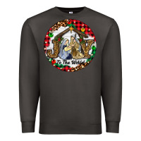 Smoke Christmas Joy To The World Premium Sweatshirt - RanaPortraitStore