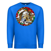 True Royal Christmas Joy To The World Premium Sweatshirt - RanaPortraitStore