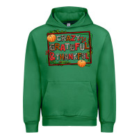Emerald crazy grateful and thankful Urban Hoodie - AdoDesignShop