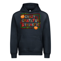 Navy crazy grateful and thankful Urban Hoodie - AdoDesignShop