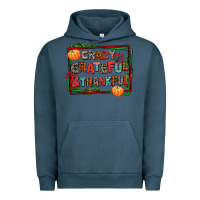 Pigment Midnight Navy crazy grateful and thankful Urban Hoodie - AdoDesignShop
