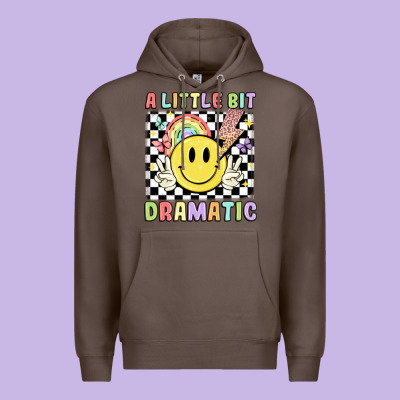 A Little Bit Dramatic Premium Hoodie Designed By Jahusdesignshop