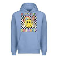 Colony Blue a little bit dramatic Premium Hoodie - JahusDesignShop