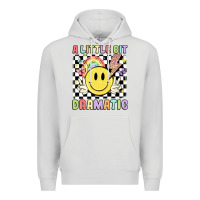 Dove Grey a little bit dramatic Premium Hoodie - JahusDesignShop