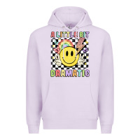 Lilac a little bit dramatic Premium Hoodie - JahusDesignShop