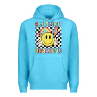 Ocean Blue a little bit dramatic Premium Hoodie - JahusDesignShop