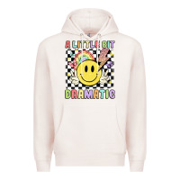 Pale Pink a little bit dramatic Premium Hoodie - JahusDesignShop