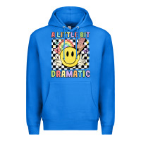 True Royal a little bit dramatic Premium Hoodie - JahusDesignShop