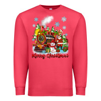 Cardinal merry christmas polar express Premium Sweatshirt - Zillion Design Studio