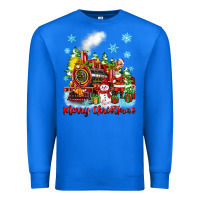True Royal merry christmas polar express Premium Sweatshirt - Zillion Design Studio