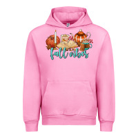 Fuchsia Pink fall vibes Urban Hoodie - AdoDesignShop
