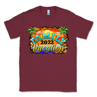 Burgundy family vacation 2022 Classic Tee - BarkalooDesign