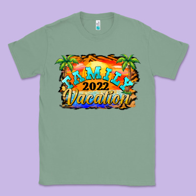Family Vacation 2022 Classic Tee Designed By Barkaloodesign