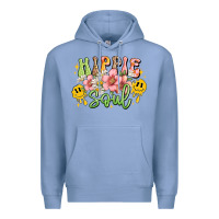 Colony Blue hippie soul Premium Hoodie - JahusDesignShop