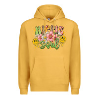 Mustard hippie soul Premium Hoodie - JahusDesignShop