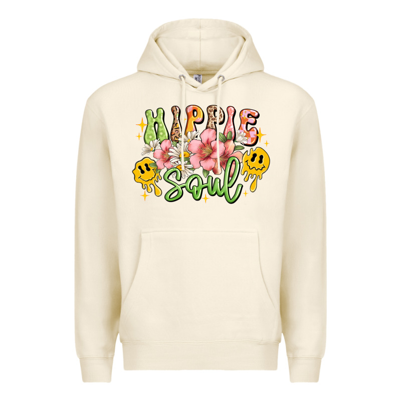 Hippie Soul Premium Hoodie by JahusDesignShop | Teevron