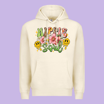 Hippie Soul Premium Hoodie Designed By Jahusdesignshop
