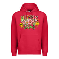 Cardinal hippie soul Premium Hoodie - JahusDesignShop