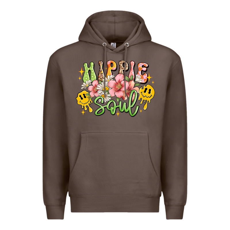 Hippie Soul Premium Hoodie by JahusDesignShop | Teevron