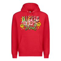 Red hippie soul Premium Hoodie - JahusDesignShop