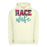 Pigment Pistachio race wife Urban Hoodie - JahusDesignShop