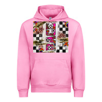 Fuchsia Pink race Urban Hoodie - JahusDesignShop