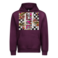 Mauve Wine race Urban Hoodie - JahusDesignShop