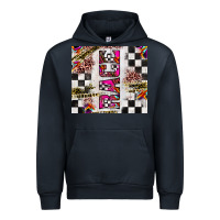Navy race Urban Hoodie - JahusDesignShop