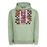 Pigment Oil Green race Urban Hoodie - JahusDesignShop