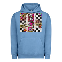 Pigment Pebble Blue race Urban Hoodie - JahusDesignShop