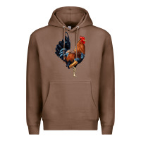 Chestnut cockerel Premium Hoodie - JahusDesignShop