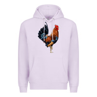 Lilac cockerel Premium Hoodie - JahusDesignShop