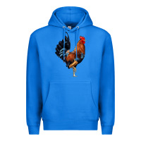 True Royal cockerel Premium Hoodie - JahusDesignShop
