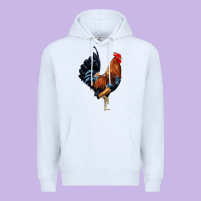 Cockerel Premium Hoodie Designed By Jahusdesignshop