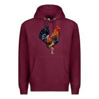 Cockerel Premium Hoodie | Teevron