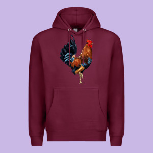 Cockerel Premium Hoodie Designed By Jahusdesignshop