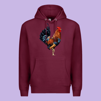 Cockerel Premium Hoodie Designed By Jahusdesignshop