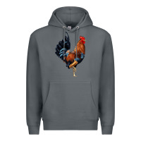 Rock cockerel Premium Hoodie - JahusDesignShop