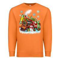 Carrot christmas polar express santa Premium Sweatshirt - Zillion Design Studio