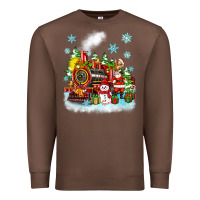 Chestnut christmas polar express santa Premium Sweatshirt - Zillion Design Studio