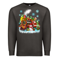 Smoke christmas polar express santa Premium Sweatshirt - Zillion Design Studio