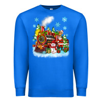 True Royal christmas polar express santa Premium Sweatshirt - Zillion Design Studio
