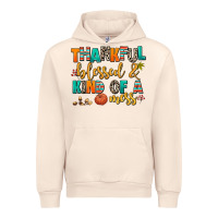 Sandshell thankful  blessed and kind of a mess Urban Hoodie - AdoDesignShop