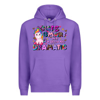 Purple cute smart and a little bit dramatic Premium Hoodie - JahusDesignShop