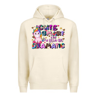 Tofu cute smart and a little bit dramatic Premium Hoodie - JahusDesignShop
